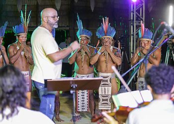‘Orquestra na Floresta’: Concultura promove encontro de músicas clássica e indígena em apresentação histórica