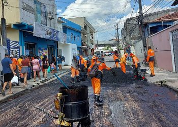 Bairro Zumbi dos Palmares recebe recuperação de rua estratégica, executada pela Prefeitura de Manaus