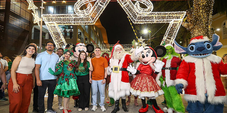 Temporada natalina é aberta pela Prefeitura de Manaus, com o lançamento de “Um Sonho Mágico de Natal”