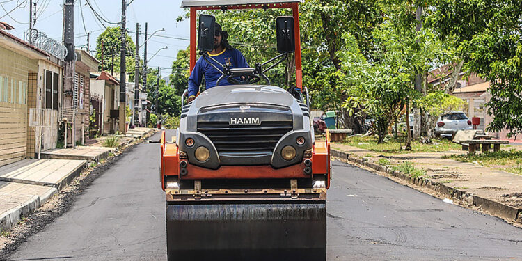 Conjunto Dom Pedro, na zona centro-oeste da capital, tem ruas recuperadas pela Prefeitura de Manaus
