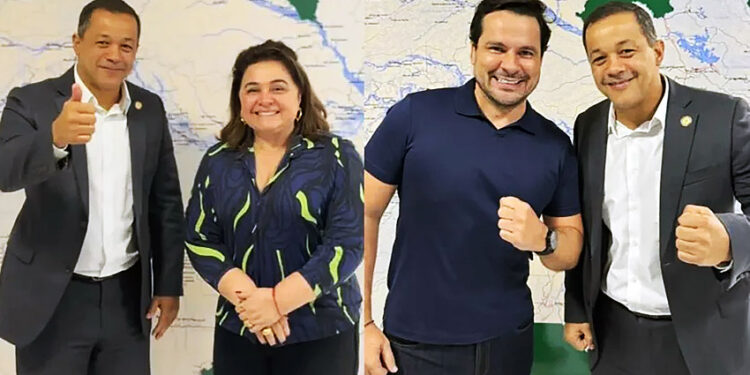 Delegado Pablo, Maria do Carmo e Alberto Neto se organizam para fortalecer Direita no AM