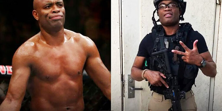 Lutador Anderson Silva treina pesado para se tornar policial nos Estados Unidos