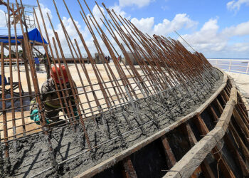 Parque Encontro das Águas tem talude de contenção concluído com mais de 260 estacas