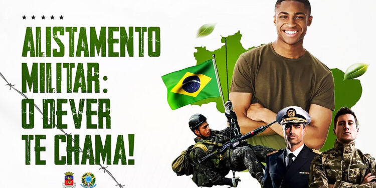 Alistamento Militar de 2026 termina em 30 de junho Alistamento Militar de 2026 termina em 30 de junho