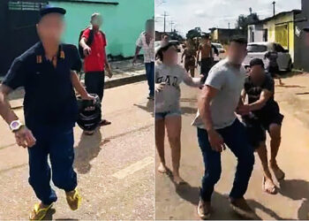 Vídeo: repórter apanha ao transmitir ao vivo acidente de carro com vítima fatal