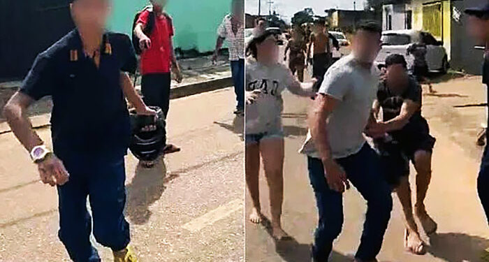 Vídeo: repórter apanha ao transmitir ao vivo acidente de carro com vítima fatal