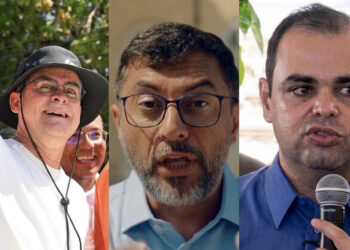 No Careiro Castanho, David é recebido por multidão e compara seu governo aos de Wilson Lima e Roberto Cidade