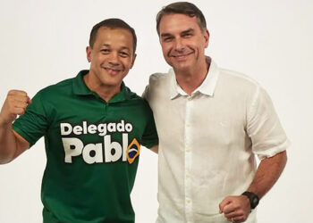 Eleição 2026: candidato da ‘Direita Raiz’, Delegado Pablo recebe apoio da família Bolsonaro; veja o vídeo